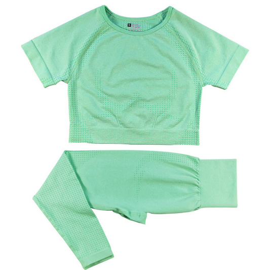 Wholesale Women's seamless short-sleeve and long | Wonderxfans bulk activewear