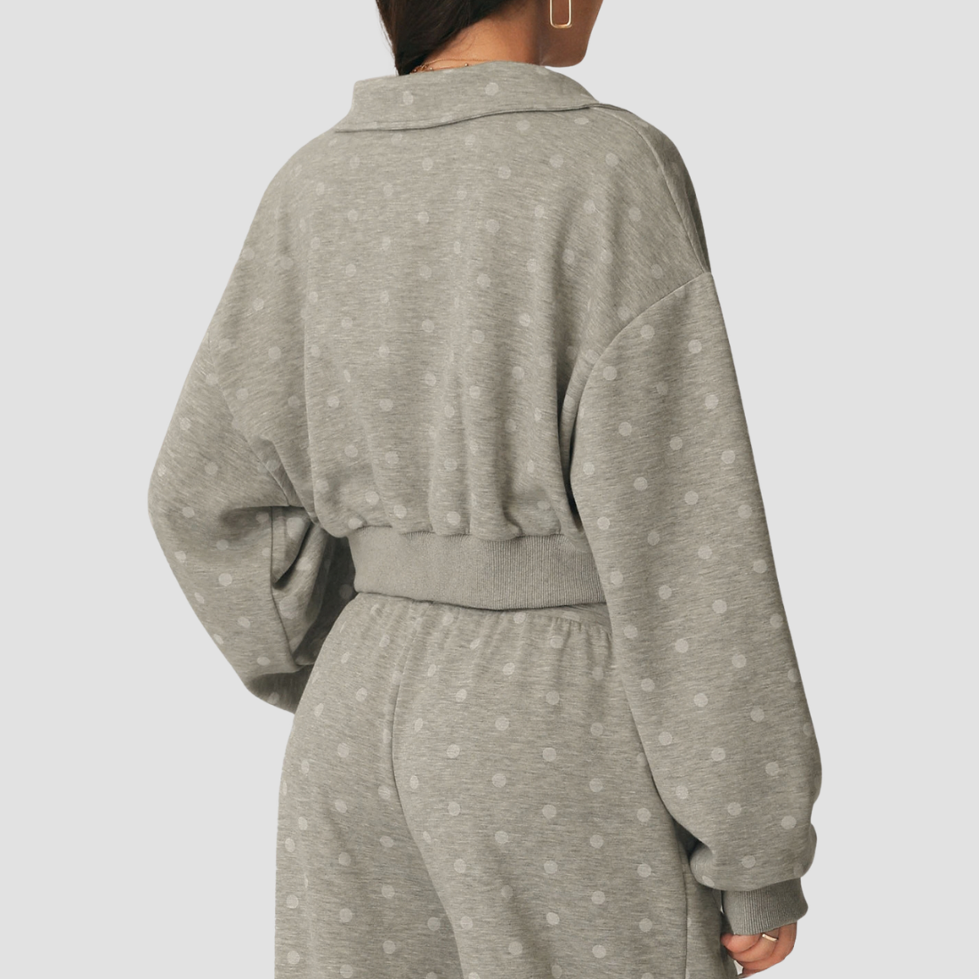 Wholesale Women's Half-Zip Pullover Sports Sweatshirt Hoodie Jacket