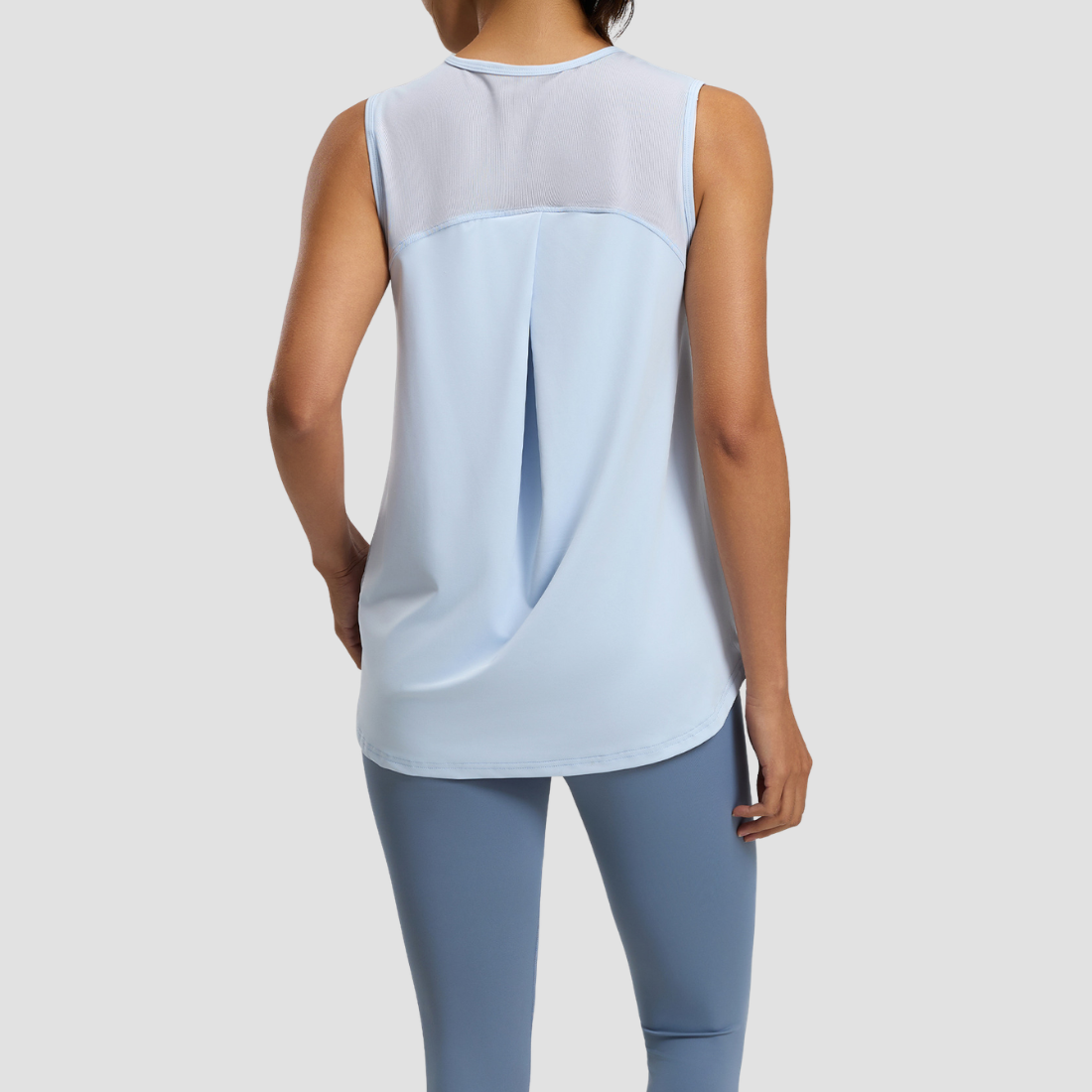 Wholesale Women's Loose Mesh Back Quick-Dry Yoga Tank Top