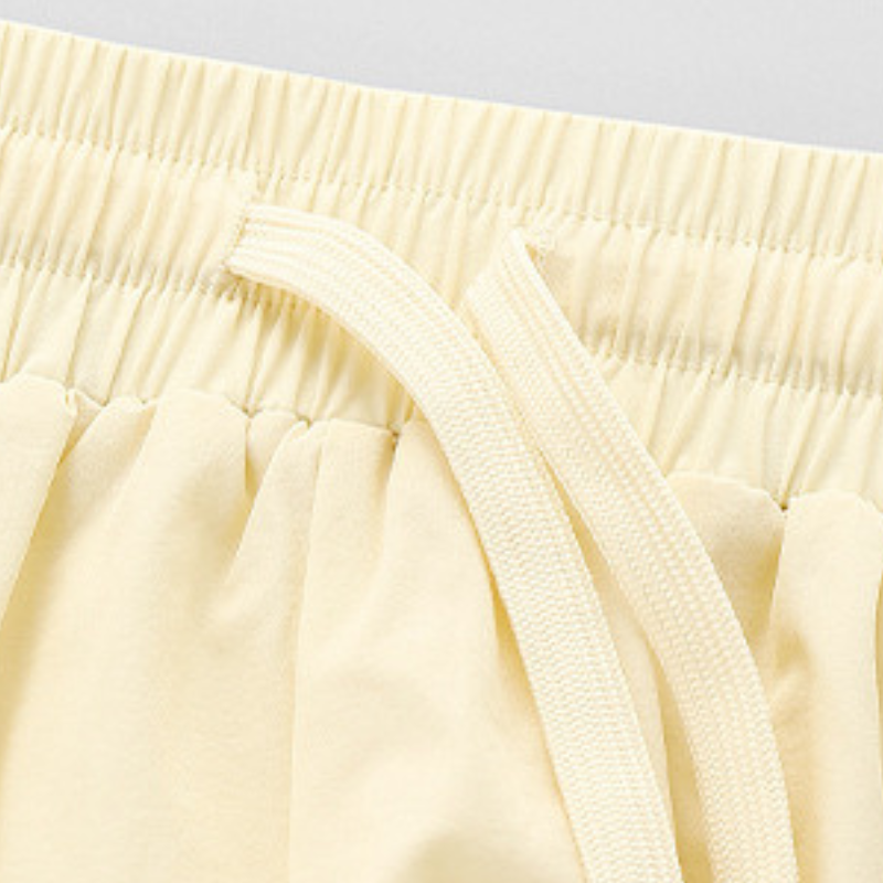 Wholesale Women's Faux Two-Piece Yoga Shorts with Pockets