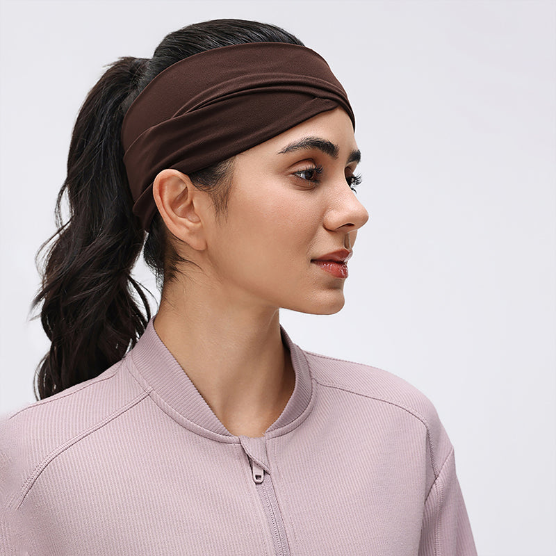 Wholesale high-elastic knotted headband