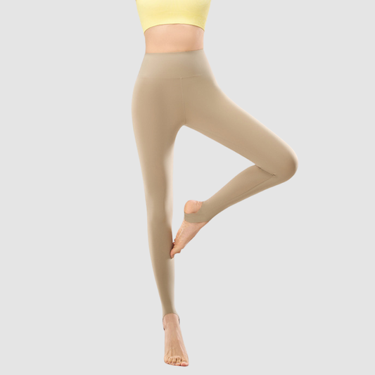 Wholesale Women's High-Waist Stirrup Shark Skin Leggings – Tummy Control Slimming Yoga Pants