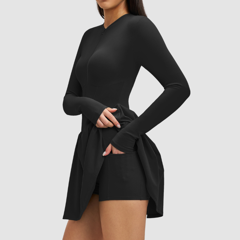 Wholesale fake two anti slip tennis | Wonderxfans bulk activewear
