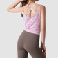 Wholesale sweat-wicking and breathable Pilates Yoga Cover-up Sleeveless Sports Tank Top