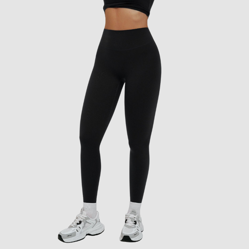 Wholesale solid color high-waisted leggings