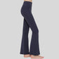 Fleece-lined and thickened flared pants