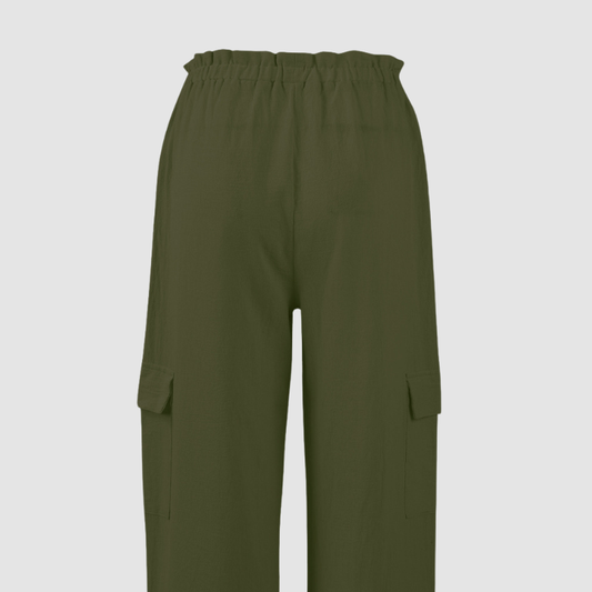 Wholesale Loose Drawstring Cargo Wide-Leg Pants | Wonderxfans bulk activewear