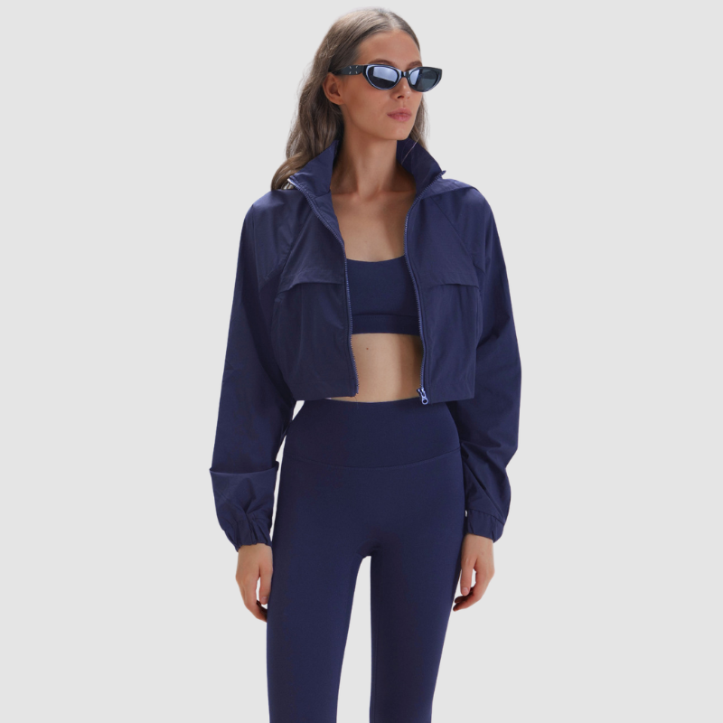 Wholesale loose casual athletic jacket | Wonderxfans bulk activewear