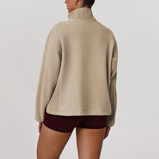 Wholesale fleece athetic jackets | Wonderxfans bulk activewear
