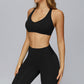 Racer-back casual sports bra