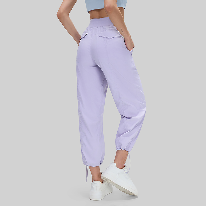 Wholesale quick drying loose fit sports pants