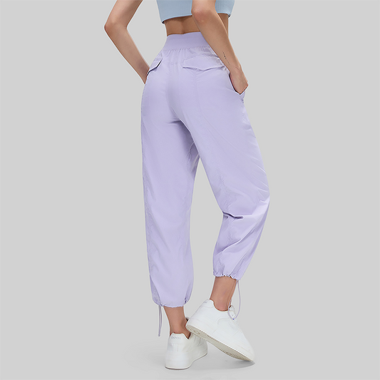 Wholesale quick drying loose fit sports pants
