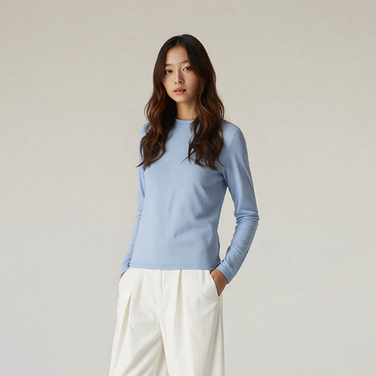 Wholesale Loose buttoming shirt long-sleeved T-shirt | Wonderxfans bulk activewear