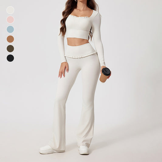 Wholesale Square Neck Long Sleeves + | Wonderxfans bulk activewear