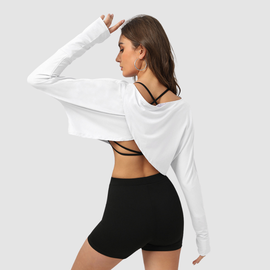 Wholesale Cropped Sports Cover-up | Wonderxfans bulk activewear