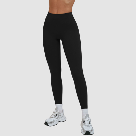 Wholesale High waisted elastic tight fitting hip lifting sports Leggings