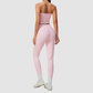 Wholesale Women’s Tube Top & High-Waist Leggings Yoga Set – Padded