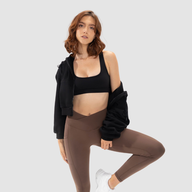 Wholesale loose casual hooded jacket