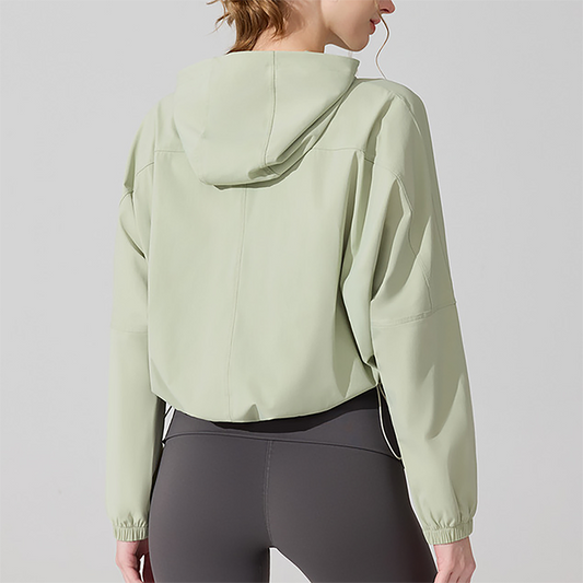 UV resistant outdoor sports long sleeved yoga suit top