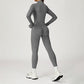Snug-Fit Jacket + Butt-Lifting Leggings 2-Piece Set