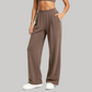 Wholesale Women's Eco-Friendly Fiber Wide-Leg Yoga Pants