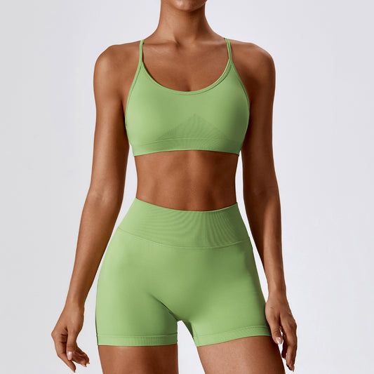 Wholesale Seamless back cross training bra | Wonderxfans bulk activewear