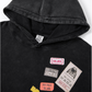 Wholesale Men's Hoodie 370G Vintage Washed Graphic Pullover Hoodie