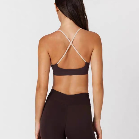 Wholesale Women's Colorblock Yoga Set: Bra & Leggings – High Waist Tummy Control