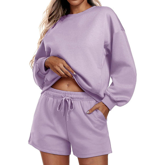 Wholesale Round neck loose casual sweatshirt+Loose-fitting | Wonderxfans bulk activewear