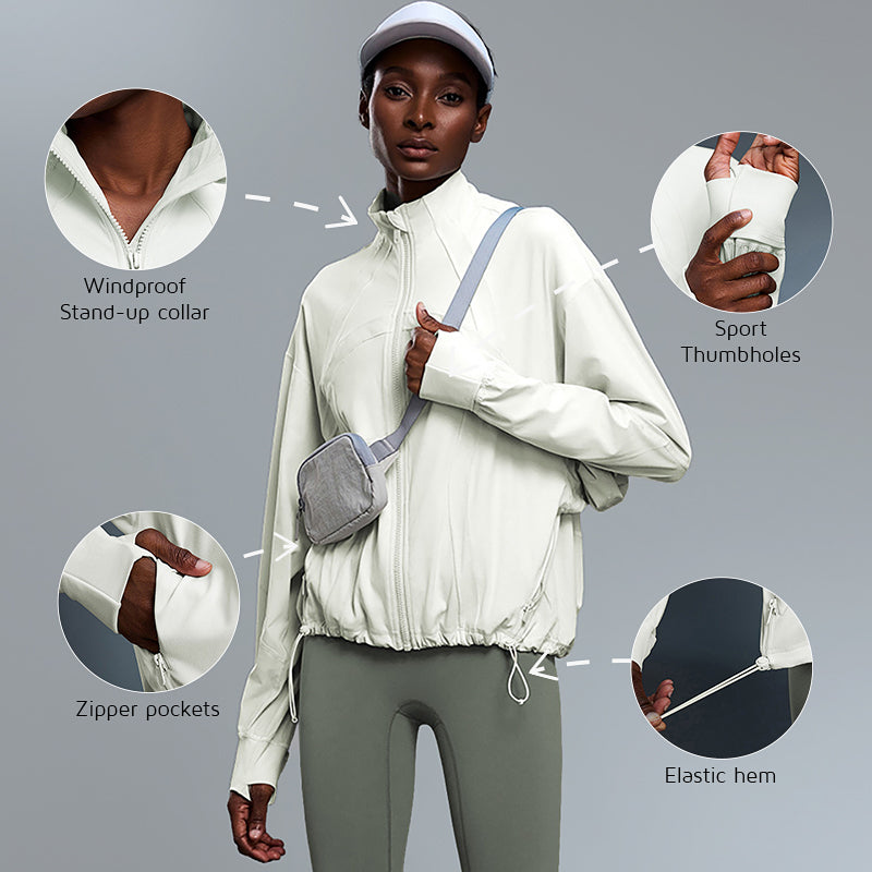 Wholesale stand collar warm windproof simple jacket