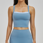 Wholesale fake two contrasting cross back top
