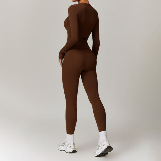 Wholesale Brush long sleeve sports top | Wonderxfans bulk activewear
