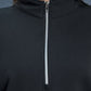 Half-Zip Stand Collar Fleece Sweatshirt