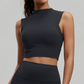 Wholesale sleeveless high neck sports vest