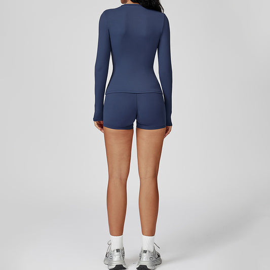 Wholesale round neck long sleeve top | Wonderxfans bulk activewear