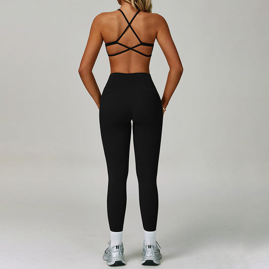 Wholesale cross back Sports Bra + | Wonderxfans bulk activewear
