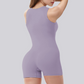 Seamless sports outdoor yoga bodysuit
