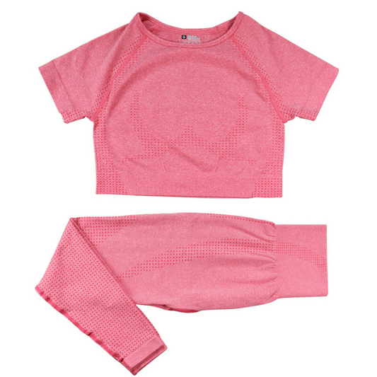 Wholesale Women's seamless short-sleeve and long | Wonderxfans bulk activewear