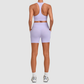 Wholesale Women’s Racerback Sports Bra & High-Waist Biker Shorts Yoga Set