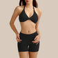 Women's shorts and a cross-back bra two-piece set