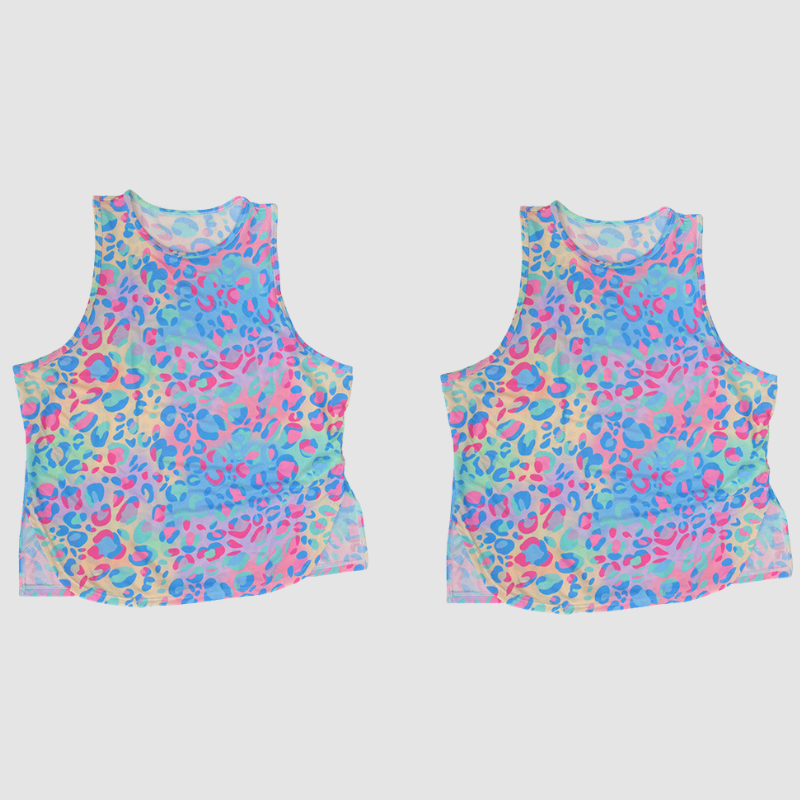 Wholesale Women's Floral Print Ice Silk Tank Top + High-Waist Shorts Set – Gym Yoga Fitness Training Set