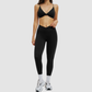 Wholesale sports bras + cross-waist leggings