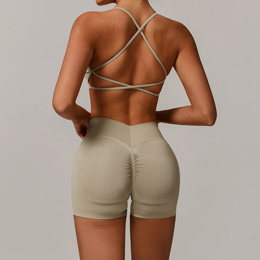 Wholesale Seamless back cross training bra | Wonderxfans bulk activewear