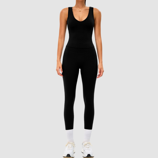 Wholesale quick-drying breathable sports tank top+leggings | Wonderxfans bulk activewear