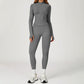 Snug-Fit Jacket + Butt-Lifting Leggings 2-Piece Set