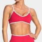 Wholesale Women's Seamless Leopard Print Sports Bra with Chest Pad