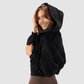 Wholesale loose casual hooded jacket