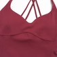 Wholesale Cross Back Tank Top+High Waist pant 2-piece Set