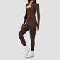 Wholesale Wholesale 3-Piece Yoga Set – Cardigan & Bra & Leggings Fitness Outfit