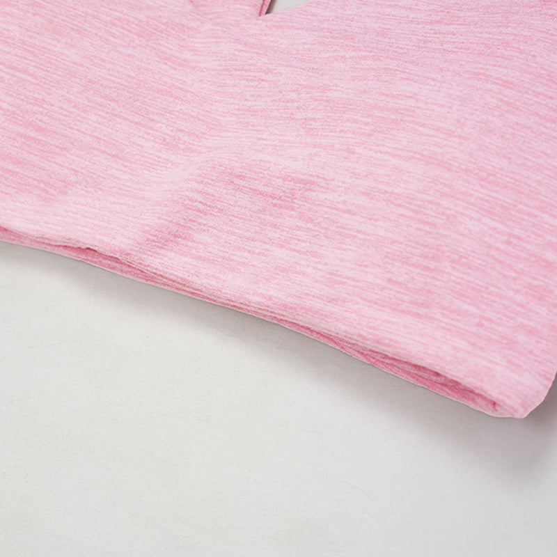 Racer-back casual sports bra